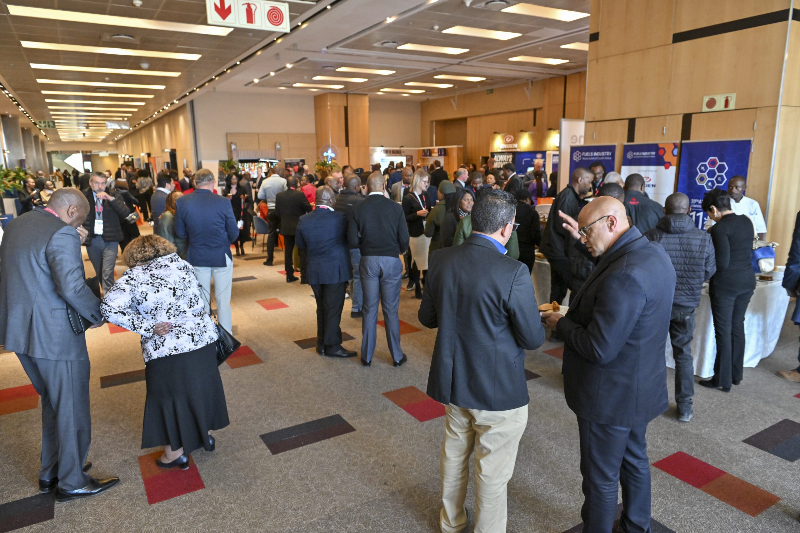 Networking at Fuels Industry conference