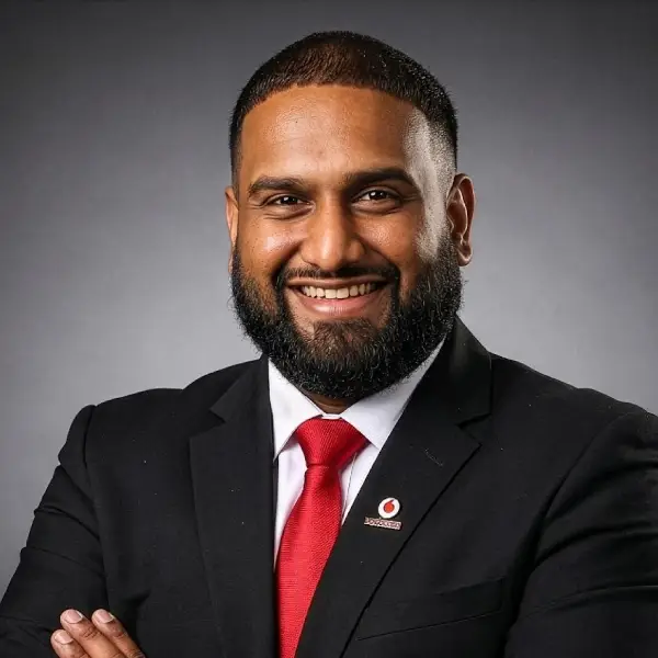 Jaroshen Naidoo, Executive Head, SME Digital Enablement at Vodacom South Africa